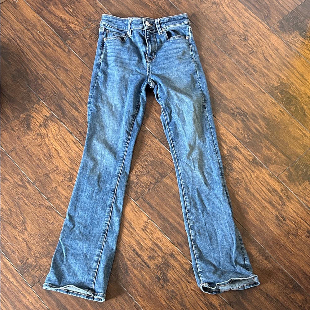 American Eagle Outfitters Blue Boot Cut Jeans